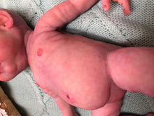 Load image into Gallery viewer, full body silicone marshmallow soft 11.5&quot; baby girl awake (Arisha sculpt) in just born skin color
