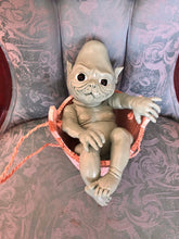 Load image into Gallery viewer, Full body silicone Grinch inspired baby boy 11”
