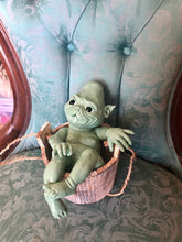 Load image into Gallery viewer, Full body silicone Grinch inspired baby boy 11”
