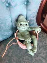 Load image into Gallery viewer, Full body silicone Grinch inspired baby boy 11”
