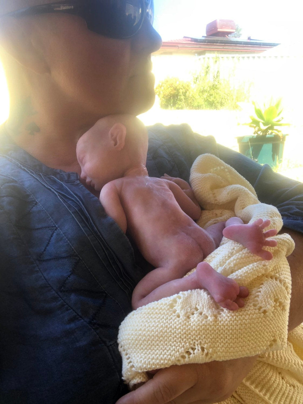 Full body silicone premature baby in soft blend