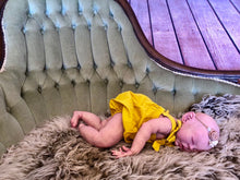 Load image into Gallery viewer, Award winning full body silicone baby girl Rihanna (eyes closed), BALD
