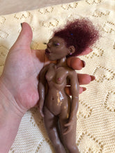 Load image into Gallery viewer, Solid silicone African Queen doll
