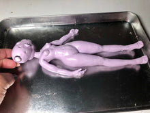 Load image into Gallery viewer, Solid silicone 9” doll (Women of Universe Collection) Lilac Sirius
