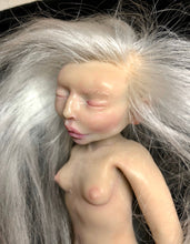 Load image into Gallery viewer, Custom Asleep Solid silicone doll Ice Queen
