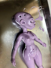 Load image into Gallery viewer, Solid silicone 9” doll (Women of Universe Collection) Lilac Sirius
