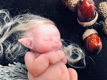 Load image into Gallery viewer, Full body silicone mini fantasy baby elf fairy
