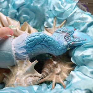 PREORDER Reborn fantasy vinyl kit  MERMAID TAIL sculpted by Nadine Dolotova