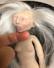 Load image into Gallery viewer, Custom Asleep Solid silicone doll Ice Queen
