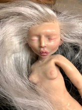 Load image into Gallery viewer, Custom Asleep Solid silicone doll Ice Queen
