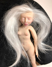 Load image into Gallery viewer, Custom Asleep Solid silicone doll Ice Queen
