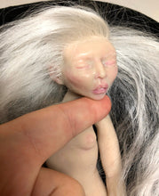 Load image into Gallery viewer, Custom Asleep Solid silicone doll Ice Queen
