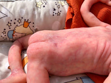Load image into Gallery viewer, Super detailed Full body silicone premature baby in soft blend awake 12&quot;
