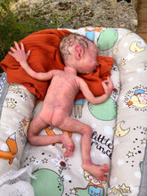 Load image into Gallery viewer, Super detailed Full body silicone premature baby in soft blend awake 12&quot;
