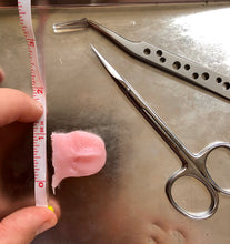 Load image into Gallery viewer, Blank (unpainted) silicone baby tongue (soft blend platinum cure silicone)
