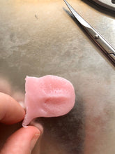 Load image into Gallery viewer, Blank (unpainted) silicone baby tongue (soft blend platinum cure silicone)
