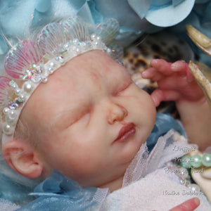 Reborn fantasy vinyl kit Tarni the mermaid by Nadine Dolotova