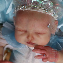 Load image into Gallery viewer, Reborn fantasy vinyl kit Tarni the mermaid by Nadine Dolotova
