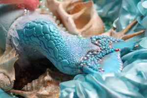 PREORDER Reborn fantasy vinyl kit  MERMAID TAIL sculpted by Nadine Dolotova