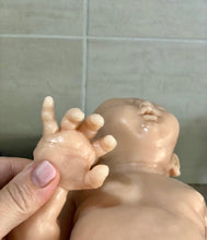 Load image into Gallery viewer, Blank (unpainted) full body silicone  GIRL 17” kit in super soft blend with 3D skin effect
