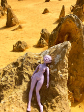 Load image into Gallery viewer, Custom Awake Solid silicone Alien doll
