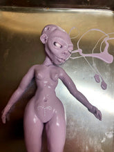 Load image into Gallery viewer, Custom Awake Solid silicone Alien doll
