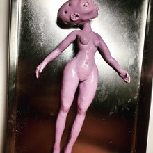Load image into Gallery viewer, Custom Awake Solid silicone Alien doll
