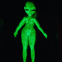 Load image into Gallery viewer, Custom Awake Solid silicone Alien doll
