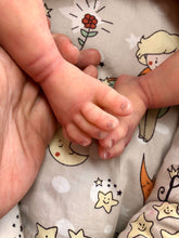 Load image into Gallery viewer, full body silicone  baby girl Nevaeh 17” in super soft blend with 3D skin effect, bald
