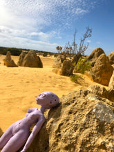 Load image into Gallery viewer, Custom Awake Solid silicone Alien doll
