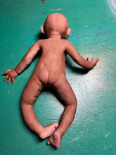 Load image into Gallery viewer, Biracial (African American) super soft Full body silicone baby girl Didi 8.5”
