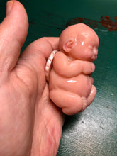 Load image into Gallery viewer, Full body silicone mini baby with wings bald
