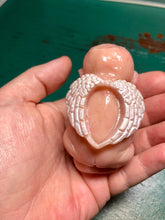 Load image into Gallery viewer, Full body silicone mini baby with wings bald
