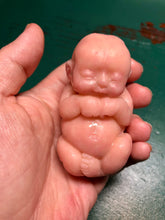 Load image into Gallery viewer, Full body silicone mini baby with wings bald
