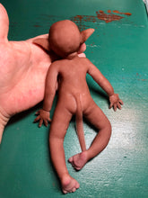 Load image into Gallery viewer, Biracial (African American) super soft Full body fantasy silicone baby girl Didi 8.5”
