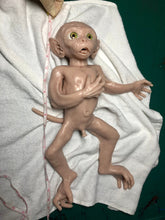 Load image into Gallery viewer, Blank (unpainted) full body silicone monkey Bibi 17” kit in super soft blend with 3D skin effect
