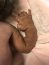 Load image into Gallery viewer, full body silicone  baby girl Ava 17” in super soft blend (top, bottom gums &amp; tongue) NO HAIR
