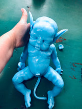 Load image into Gallery viewer, Blank (unpainted) full body silicone  avatar inspired GIRL 17” kit in super soft blend
