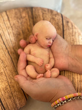 Load image into Gallery viewer, CUSTOM   full body silicone mini kit Kenzo 8” in super soft blend with 3D skin effect BALD
