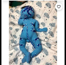 Load image into Gallery viewer, Custom GIRL Full body silicone fantasy baby girl 9.4&quot;
