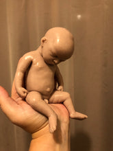 Load image into Gallery viewer, Blank (unpainted) full body mini silicone baby boy Kenzo 8” in super soft blend with 3D skin effect
