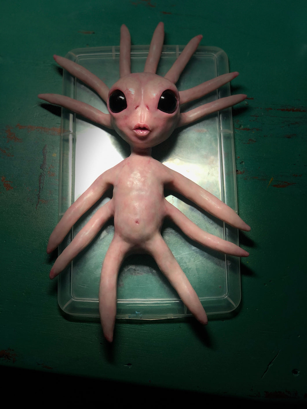 Full body silicone alien squid baby Nova