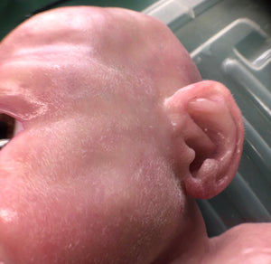 Tutorial on adding baby peachy fuzz to Silicone baby