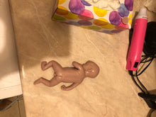 Load image into Gallery viewer, Blank (unpainted) full body mini silicone baby boy Kenzo 8” in super soft blend with 3D skin effect
