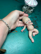 Load image into Gallery viewer, Custom full body silicone mini doll Laney (bald) in Super Soft blend #3

