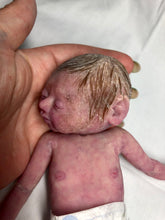 Load image into Gallery viewer, Super detailed Full body silicone premature baby Sunshine in soft blend 9”

