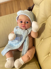 Load image into Gallery viewer, AVAILABLE AWAKE silicone cuddle baby Artyom in super soft blend with 3D skin effect
