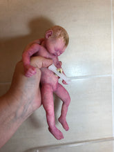 Load image into Gallery viewer, Super detailed Full body silicone premature baby Sunshine in soft blend 9”
