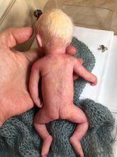 Load image into Gallery viewer, full body mini silicone baby boy Kenzo 8” in super soft blend with 3D skin effect
