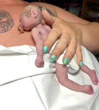 Load image into Gallery viewer, Super detailed Full body silicone premature baby Sunshine in soft blend 9”
